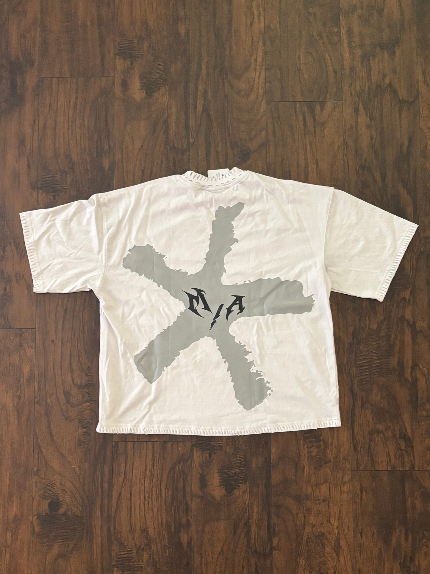 “RESTR¡CTED” TEE (WHITE)