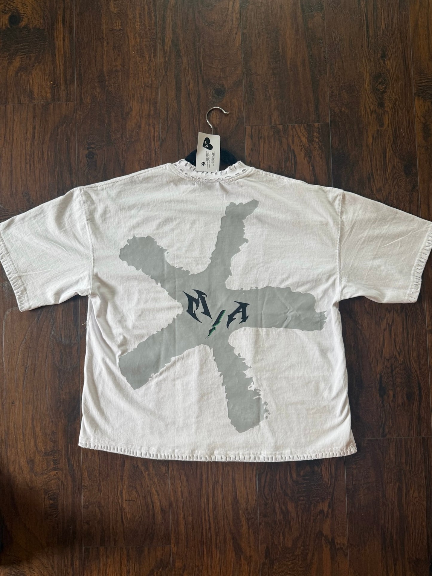 “RESTR¡CTED” TEE (WHITE)