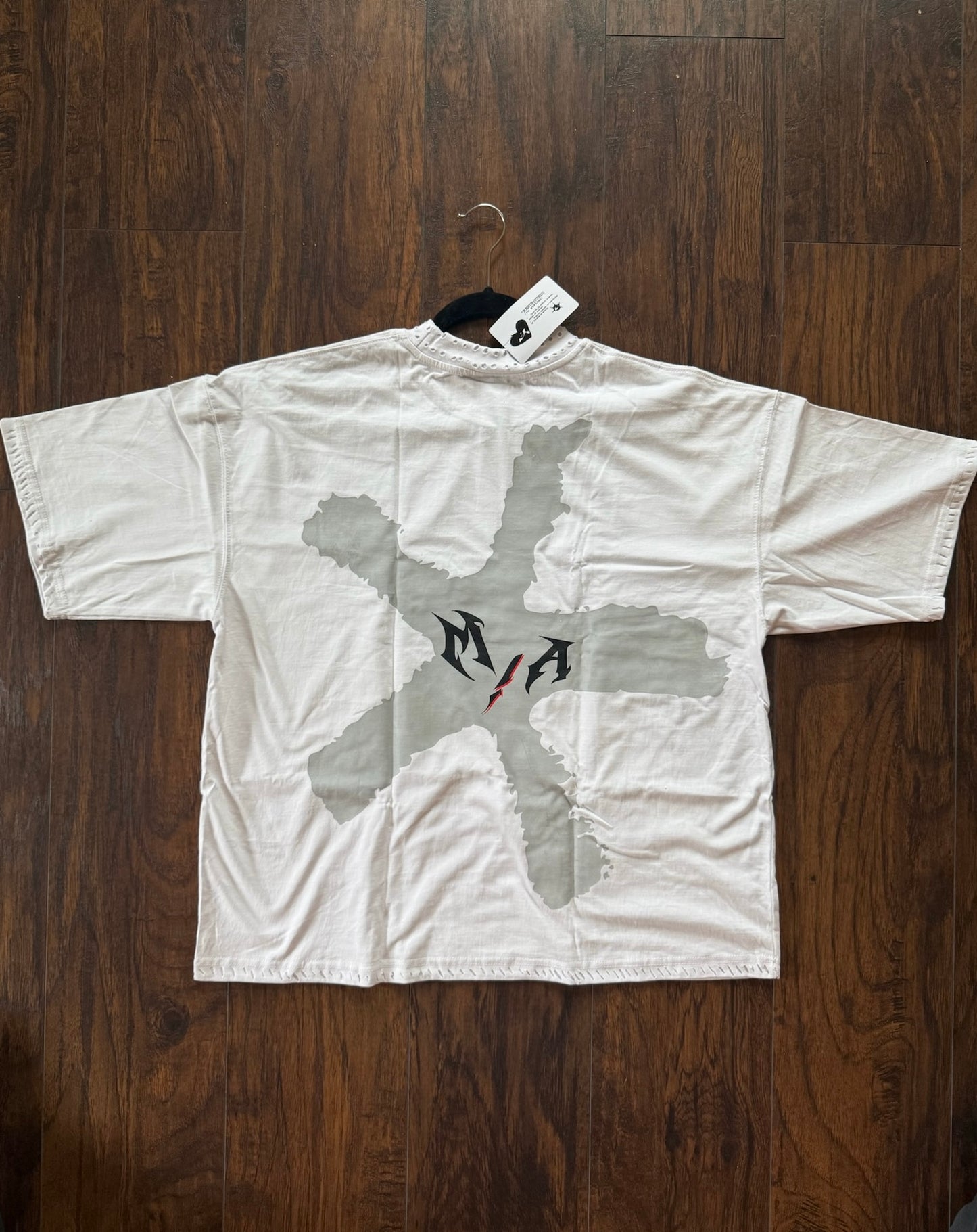 “RESTR¡CTED” TEE (WHITE)