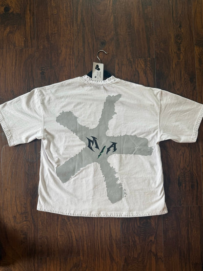 “RESTR¡CTED” TEE (WHITE)