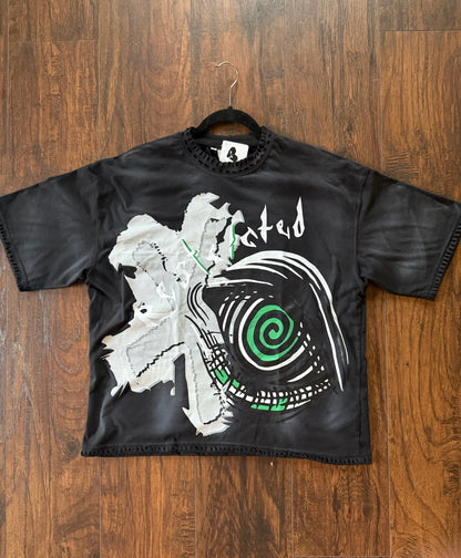 “RESTR¡CTED” TEE (BLACK)