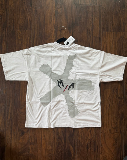 “RESTR¡CTED” TEE (WHITE)